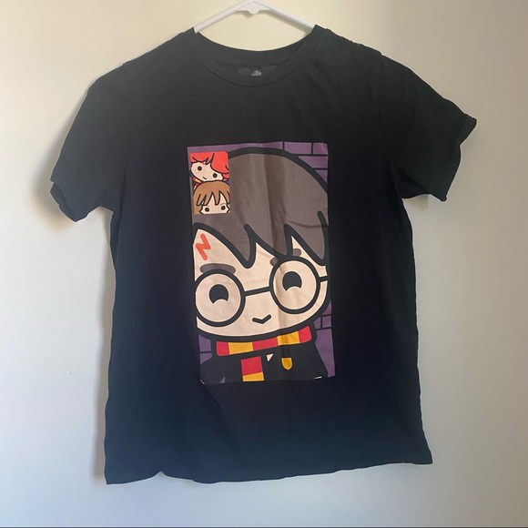 Harry Potter graphic tee Facetime black Juniors Size XS (2/4) - Picture 1 of 4
